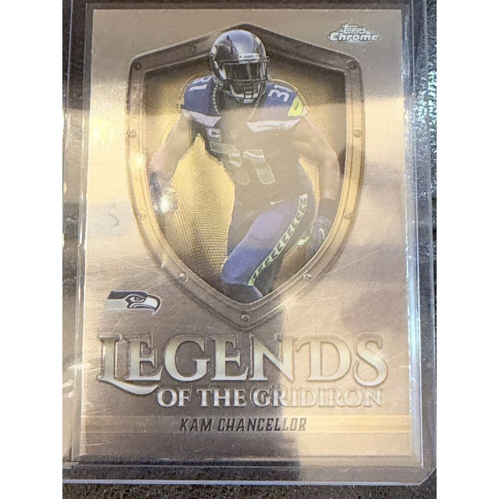 2025 Topps Chrome Legends of the Gridiron Kam Chancellor #LOG-34 Seahawks